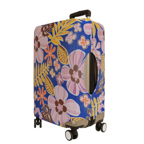 Чехол для чемодана 6001-3 цветы M