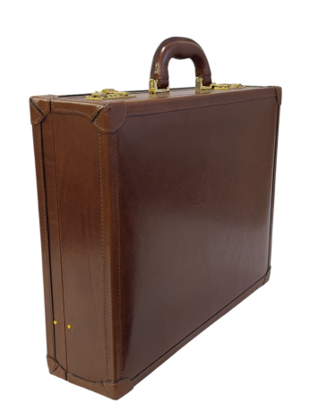 Дипломат кожаный Chiarugi 4504 brown