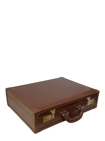 Дипломат кожаный Chiarugi 4504 brown