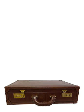 Дипломат кожаный Chiarugi 4504 brown