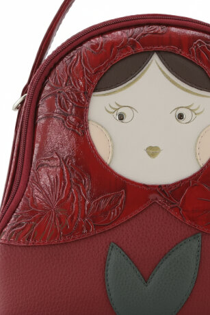 Рюкзак Оливи 1284 красн(Матрешка)