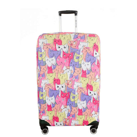 Чехол для чемодана 4042-2 коты L