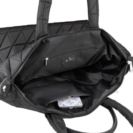 Сумка спортивная Katy Nikolaeva 003-30304 черн/треуг