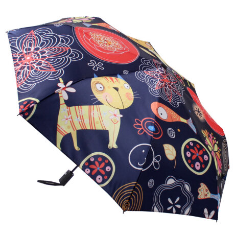 Зонт Flioraj 231220  Кот, рыбка
