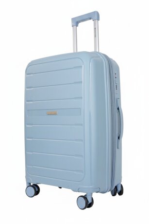 Чемодан BV PP05-24 blue gray Bagvoyage