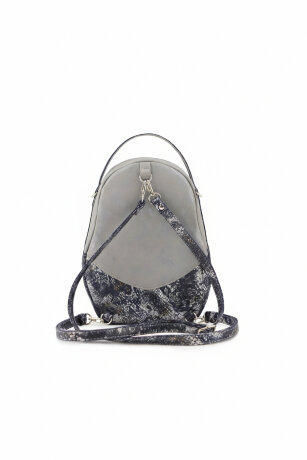 Рюкзак Оливи 1284 сер/син(Матрешка)