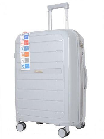 Чемодан BV PP05-24 silver Bagvoyage
