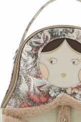 Рюкзак Оливи 1284 цв/рет/беж(Матрешка)