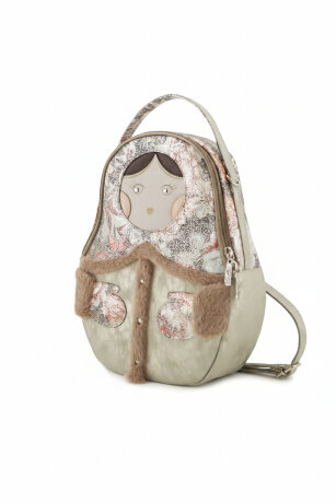 Рюкзак Оливи 1284 цв/рет/беж(Матрешка)