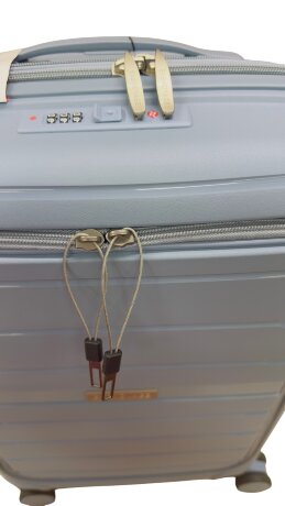 Чемодан BV PP05-20 blue gray Bagvoyage