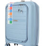 Чемодан BV PP05-20 blue gray Bagvoyage
