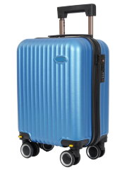 Чемодан Bagvoyage BV01/16 синий со съемными колесами