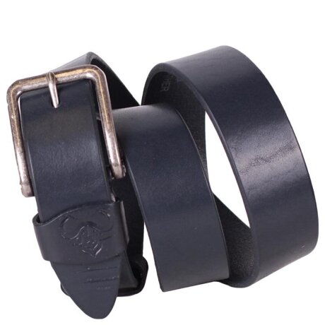 Ремень 40мм Remart буйвол гладкий син ИМ