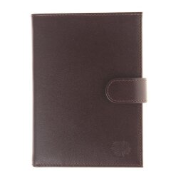Кошелек и обложка на автодокументы Qoper 0685 brown