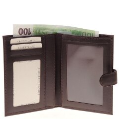 Кошелек и обложка на автодокументы Qoper 0685 brown