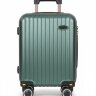 Чемодан Bagvoyage BV01/16 зеленый со съемными колесами