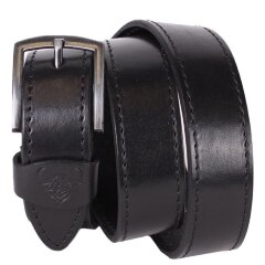 Ремень 40мм Remart буйвол строчка черн ИМ