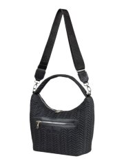 Сумка женская KN 004-30311/1 черн/косич.