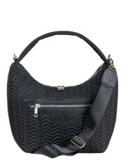 Сумка женская KN 004-30311/1 черн/косич.