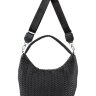 Сумка женская KN 004-30311/1 черн/косич.