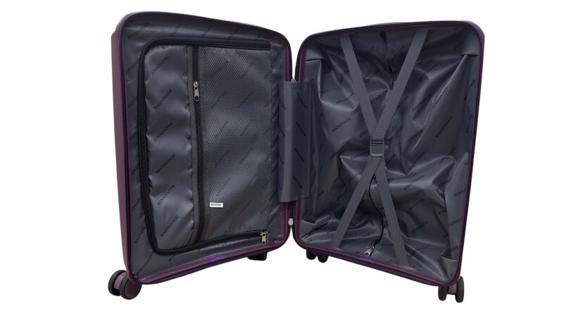 Чемодан BV LJX002-20 purple Bagvoyage