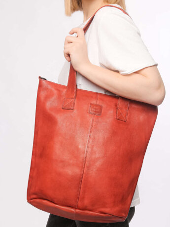 Сумка шоппер женская Bear Design CP2087 red