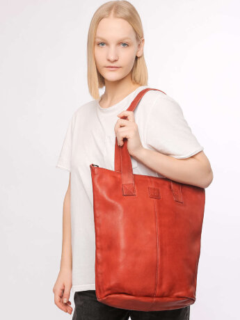 Сумка шоппер женская Bear Design CP2087 red