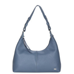 Сумка женская ESSE НАДИН серо/голуб.фл 78703