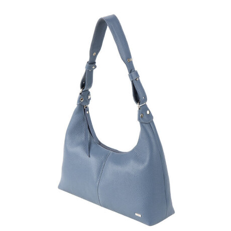 Сумка женская ESSE НАДИН серо/голуб.фл 78703