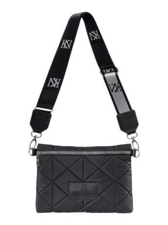 Сумка кросс-боди KN 010-30310 черн/ромб с лин.