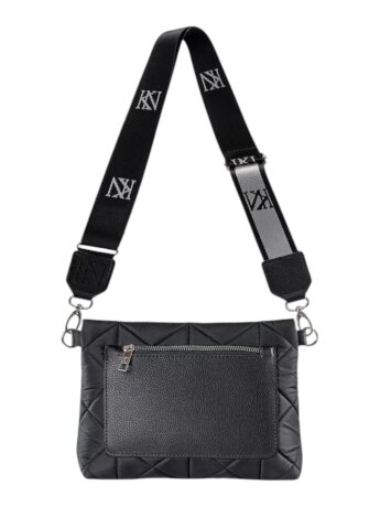 Сумка кросс-боди KN 010-30310 черн/ромб с лин.