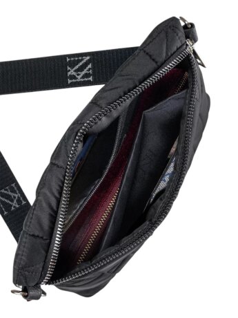 Сумка кросс-боди KN 010-30310 черн/ромб с лин.
