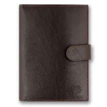 Обложка для автодокументов 2 в 1 Qoper 0580 brown 