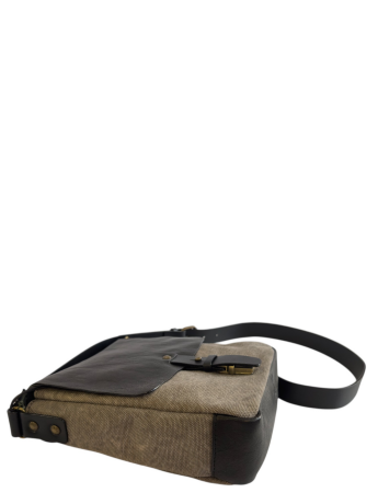 Сумка мужская Chiarugi 852003 black/grey