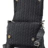 Сумка через плечо KN 013-30311 черн/косич.