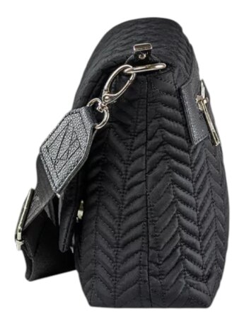 Сумка через плечо KN 013-30311 черн/косич.