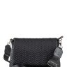 Сумка через плечо KN 013-30311 черн/косич.