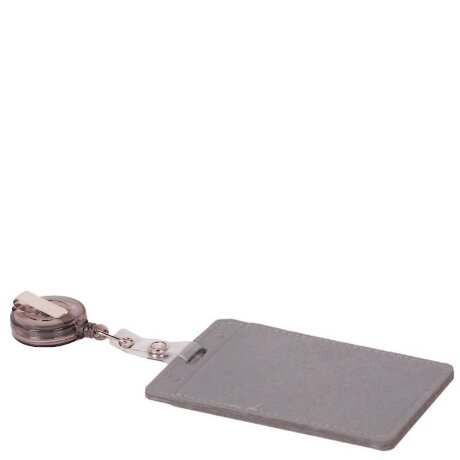 Бейдж-футляр для пропуска сер сафьян