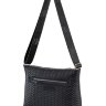 Сумка через плечо KN 016-3031107/1 черн/косич 2-отд.