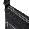 Сумка через плечо KN 016-3031107/1 черн/косич 2-отд.
