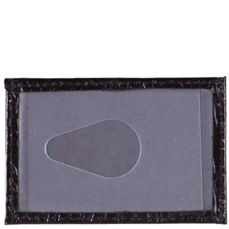 Футляр для карт черн/крок/лак