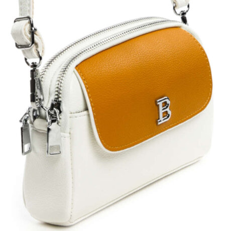 Сумка женская Balii B-202219 бел/горч