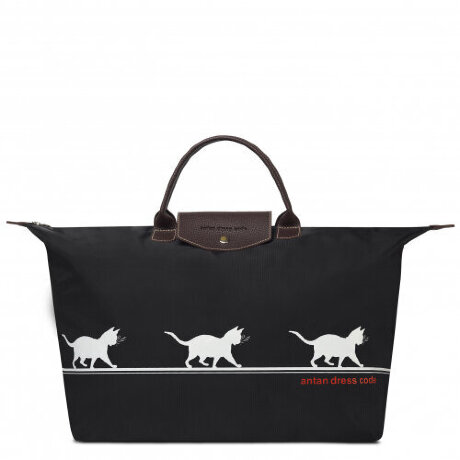 Сумка руч.кладь 175 тих.сапой/черн