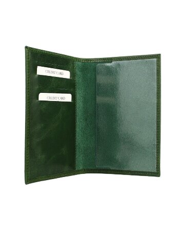Обложка на паспорт Qoper 1031 green