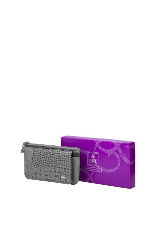 Кошелек Инканто Grey сер.кайм