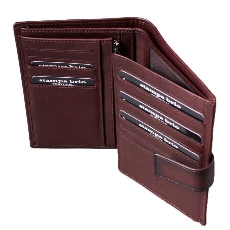 Портмоне мужское Stampa Brio 610-2951DKT Brown