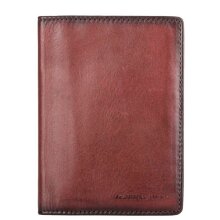 Обложка для паспорта Stampa Brio 122-50541DKT Brown