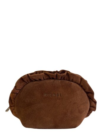 Косметичка замшевая K5-H рыж Richet