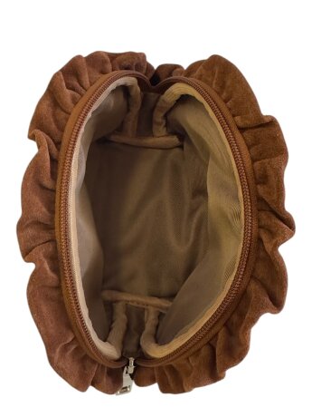 Косметичка замшевая K5-H рыж Richet