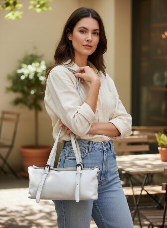 Сумка женская W-381 бел Wifeore